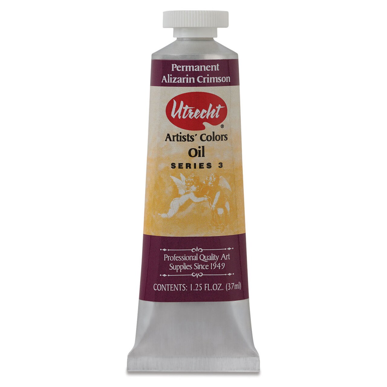 Utrecht Artists' Oil Paint - Permanent Alizarin Crimson, 37 ml tube
